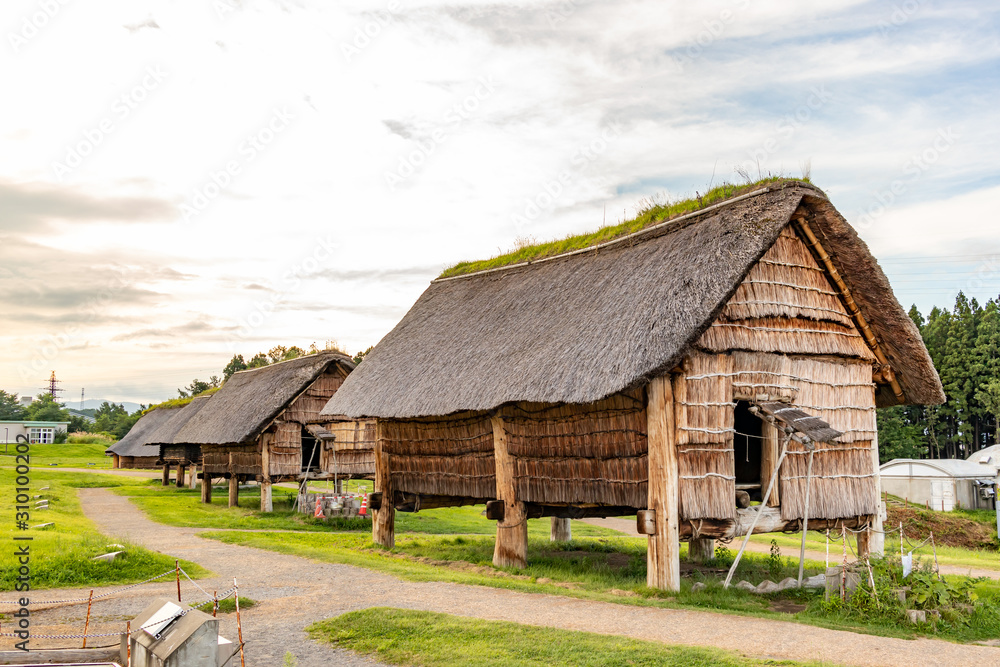 Sannai-Maruyama Site, Stilt warehouse in Aomori Prefecture, Japan