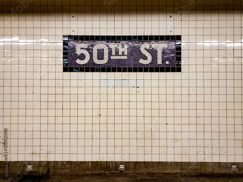 50th Street Subway Station - NYC