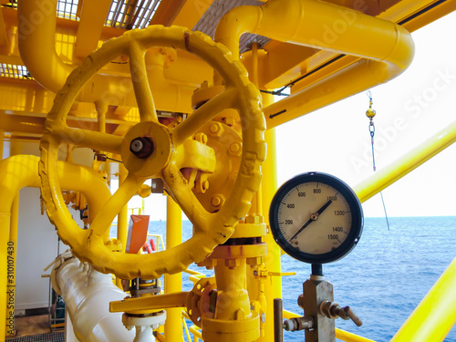 Digital pressure gauge for monitor process controller industry oil and gas .
