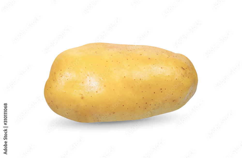Potato isolated on white background. clipping path Potato isolated on white background. clipping path