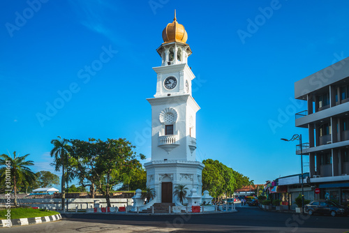 Jubilee Clock Tower at George town, penang, Malaysia
