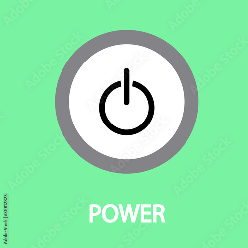 Power icon Vector Illustration eps 10