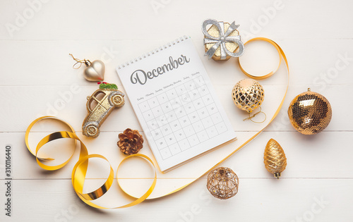 Christmas decor and calenda...