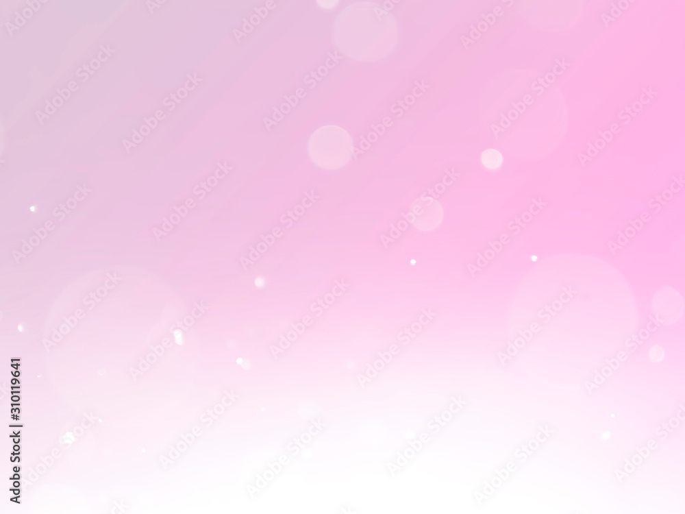 Valentine's day background. Pink-red bokeh background. Abstract pink-red background.