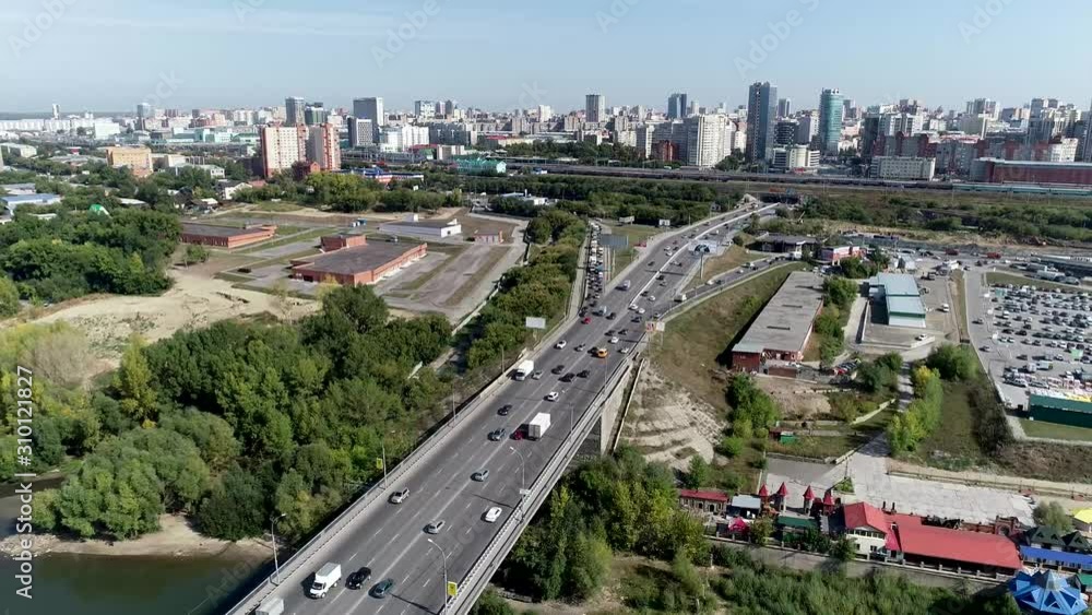 bridge, cars, river bridge, cars, river