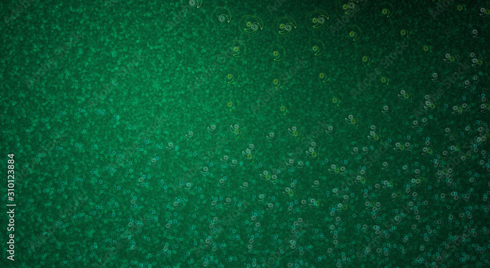 Abstract fractal art pattern on a dark background. Beautiful fractal illustration for creative graphic design