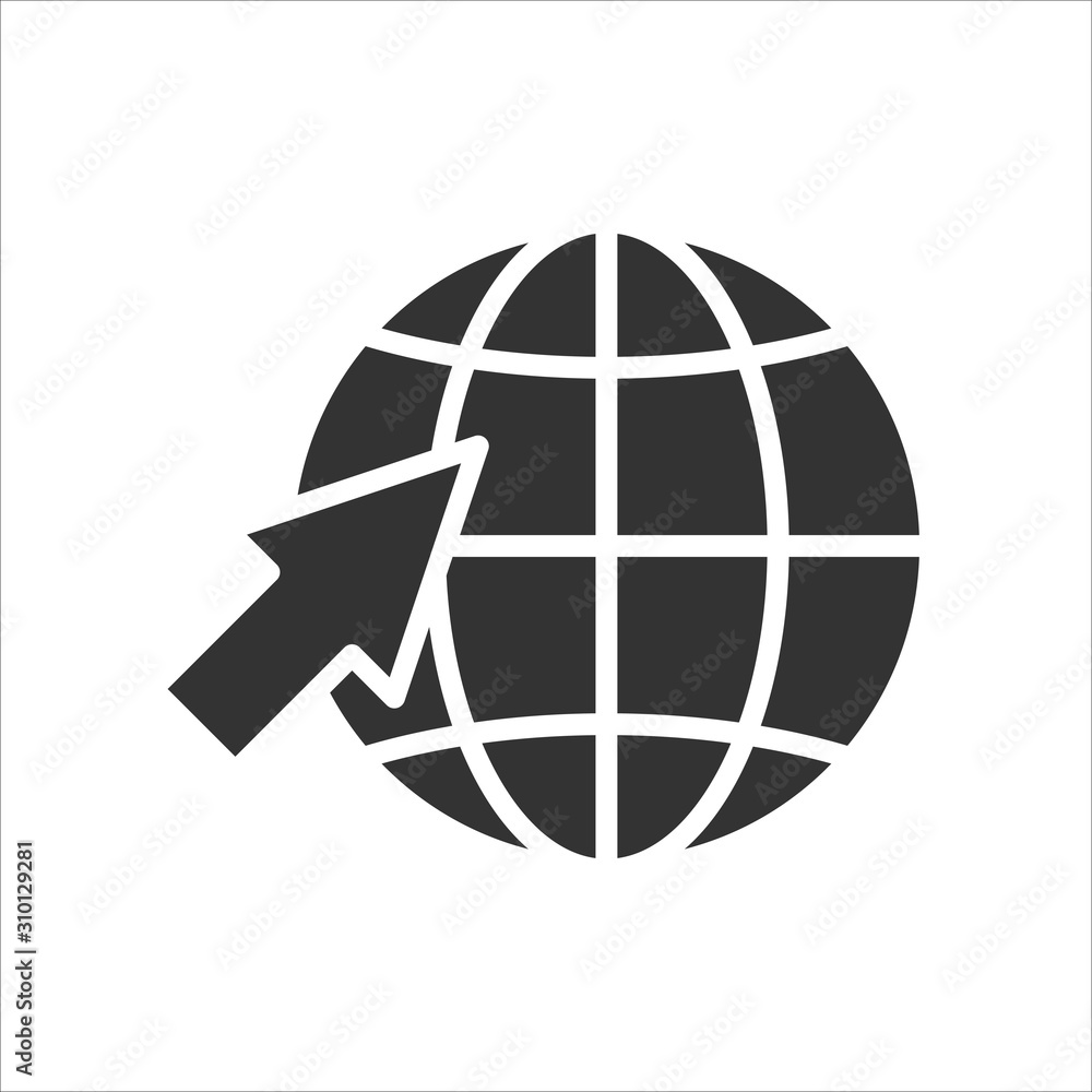 Web icon. Web icon page symbol for your web design. Internet world Web icon. Web icon page symbol for your web design. Internet world