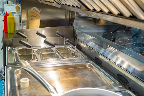 Kitchen facilities in the c...