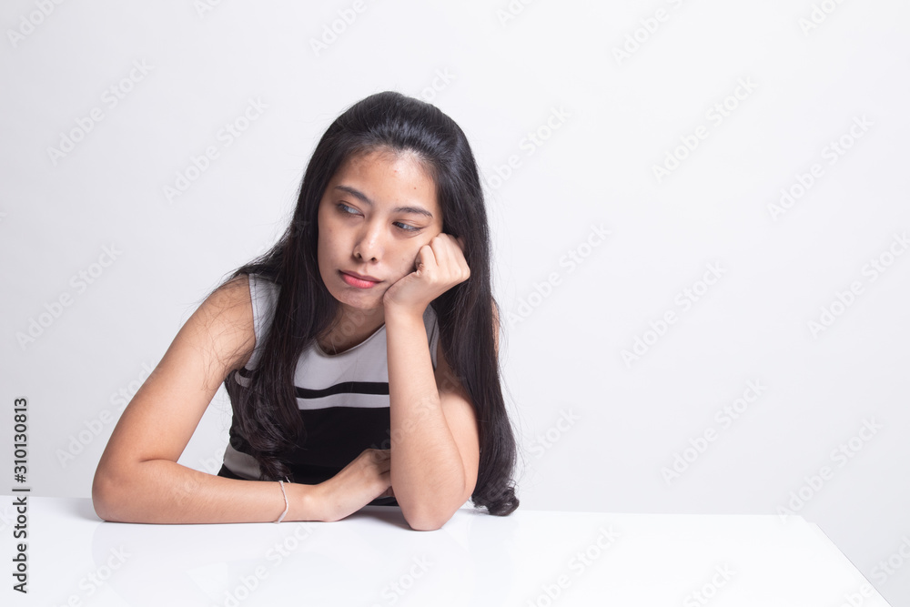 Asian girl is getting bore Asian girl is getting bore