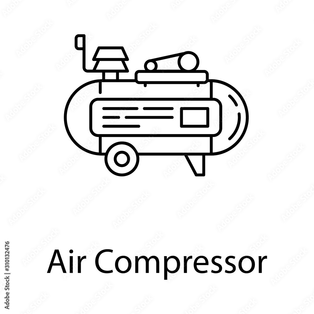 Obraz premium Air Compressor
