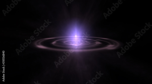 Abstract background of space portals