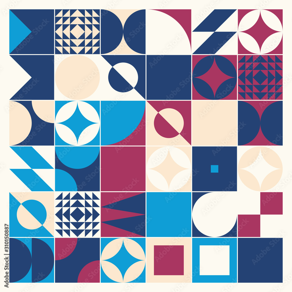 Obraz premium Unusual Abstract Geometric Artwork