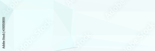 horizontal abstract background with geometric triangles