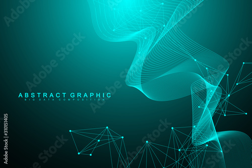 Nano technologies abstract background. Cyber technology concept. Artificial Intelligence, virtual reality, bionics, robotics, global network, microprocessor, nano robots. Vector illustration, banner