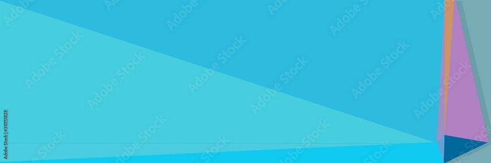 Obraz premium abstract horizontal background with geometric triangles