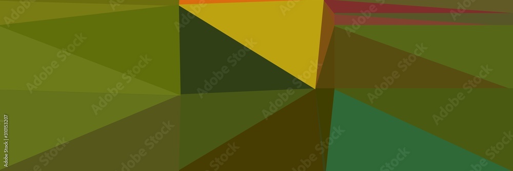Fototapeta premium abstract horizontal background with geometric triangles