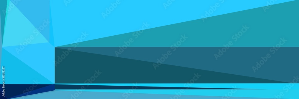 Naklejka premium abstract horizontal background with geometric triangles