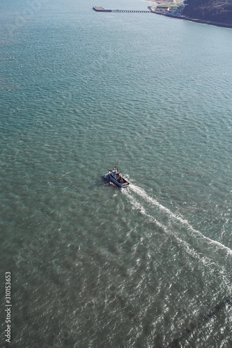 Boat in the sea © Matt Dunne