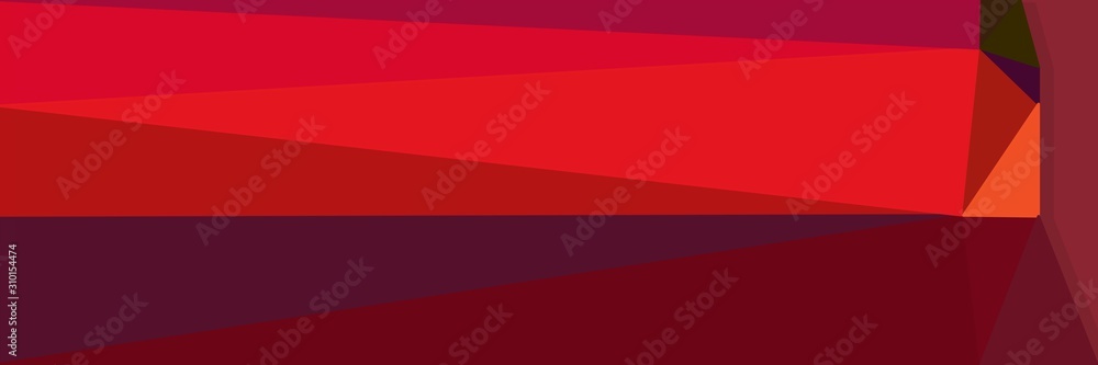 Obraz premium abstract horizontal background with geometric triangles