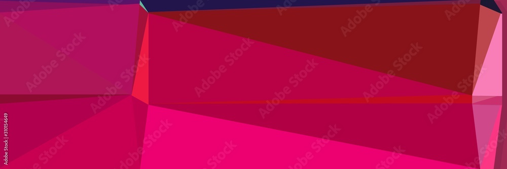 Fototapeta premium abstract horizontal background with geometric triangles