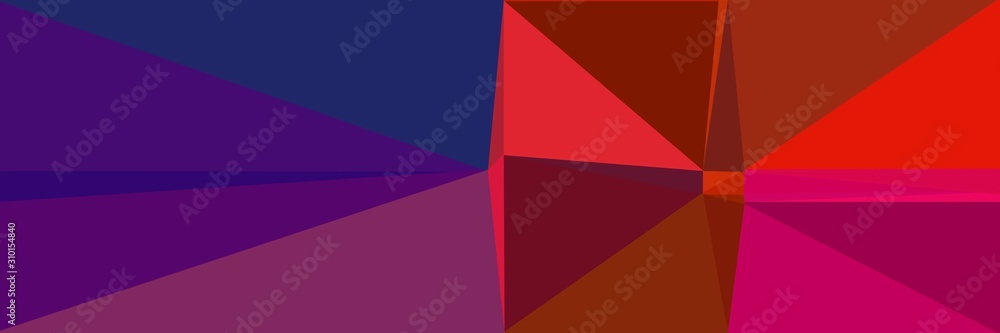 abstract horizontal background with geometric triangles