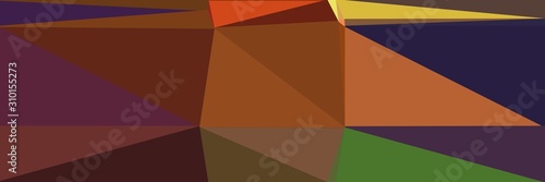 abstract horizontal background with geometric triangles