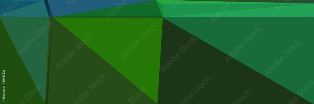 Obraz premium abstract horizontal background with geometric triangles