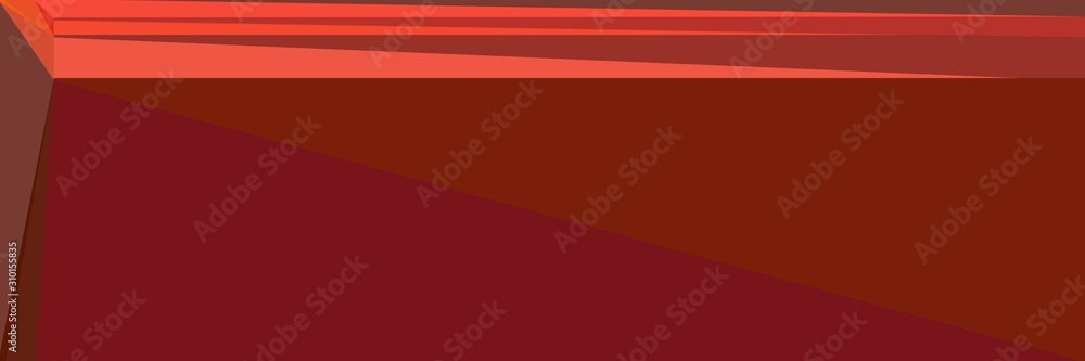 Obraz premium abstract horizontal background with geometric triangles