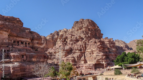 Petra is an ancient city in Jordan © Alla Ovchinnikova
