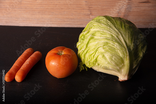 ensalada vegana comida 