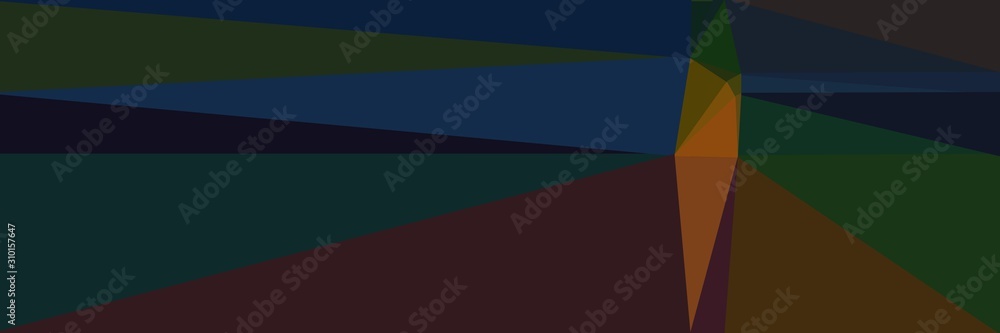 Fototapeta premium abstract horizontal colorful geometric background