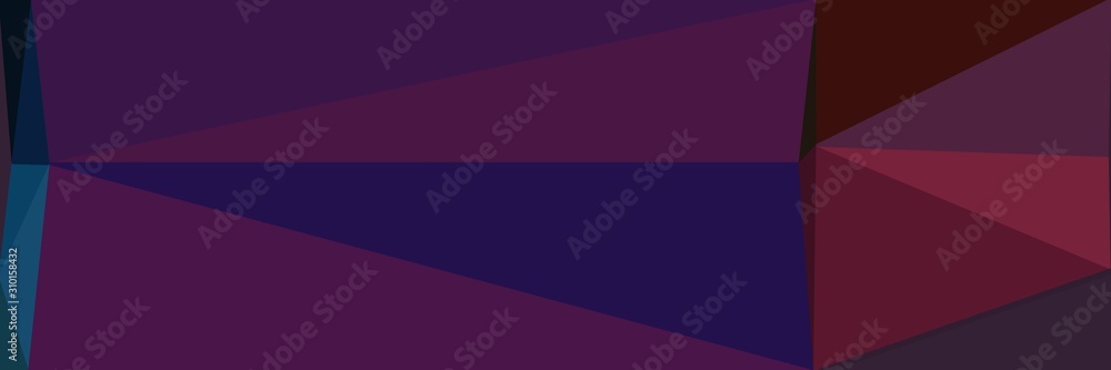 Obraz premium abstract horizontal colorful geometric background