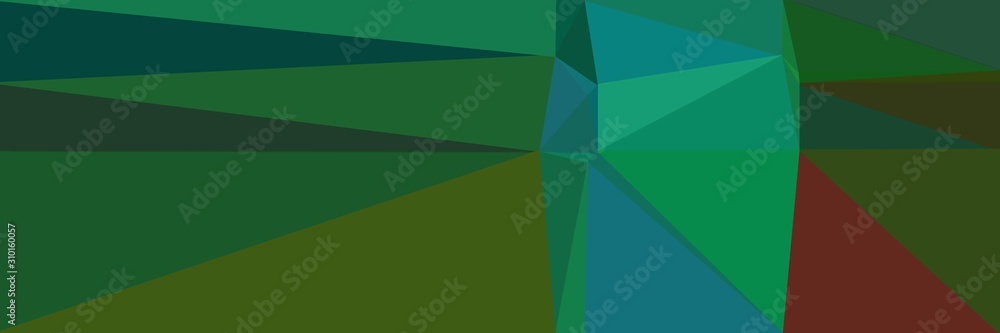 Obraz premium abstract horizontal colorful geometric background