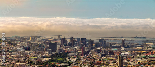 cape town aerial view
