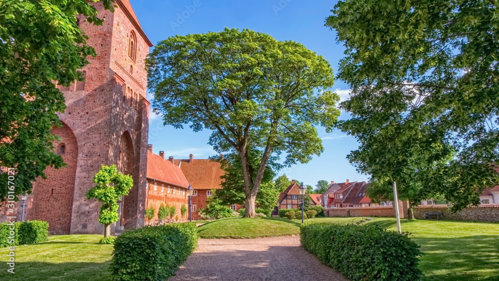 Saint Catherine's Dominican Priory in Ribe, Denmark Saint Catherine's Dominican Priory in Ribe, Denmark