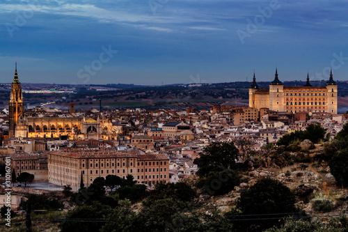 Cathedral and Alcazar of Toledo, Spain. © JUAN ANTONIO