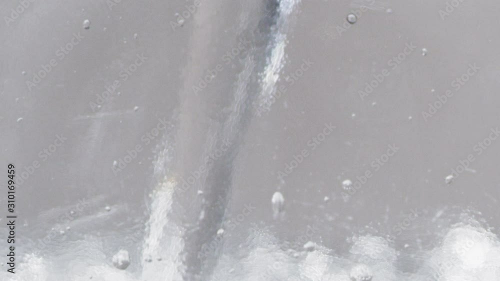 Closeup shot of sparkling water Closeup shot of sparkling water