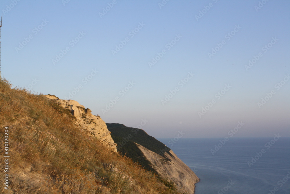 Fototapeta premium cliffs of moher at sunset in ireland