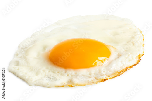 Single fried egg.