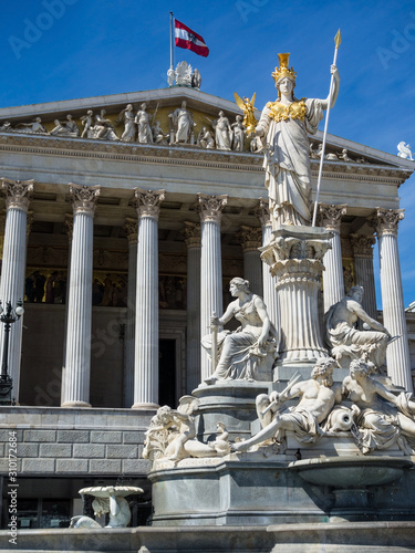 austria, vienna, parliament