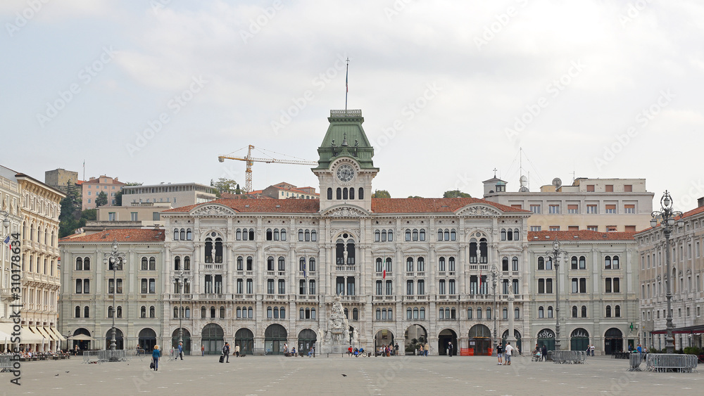 Unity of Italy Square Trieste Italy