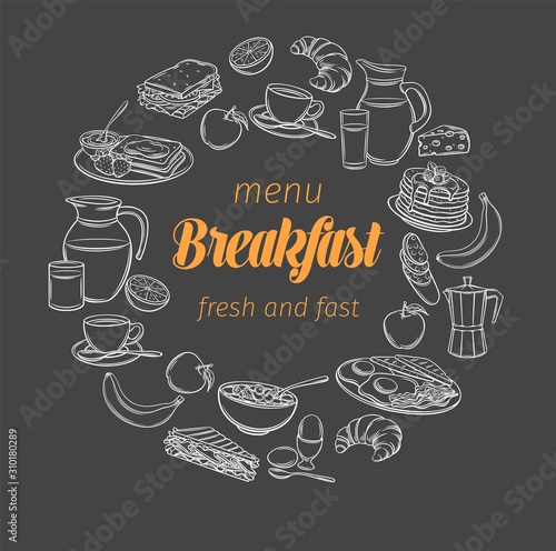 Breakfast and brunch banner