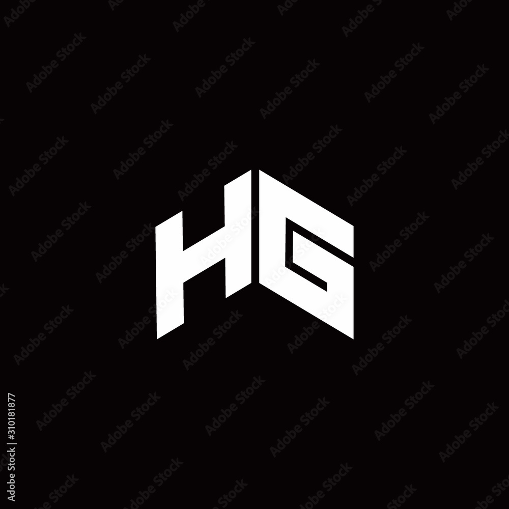 HG Logo monogram modern design template HG Logo monogram modern design template