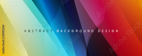 Trendy simple fluid color gradient abstract background with dynamic wave line effect. Vector Illustration For Wallpaper, Banner, Background, Card, Book Illustration, landing page