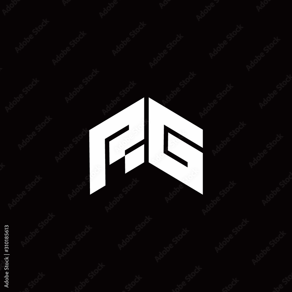 RG Logo monogram modern design template RG Logo monogram modern design template