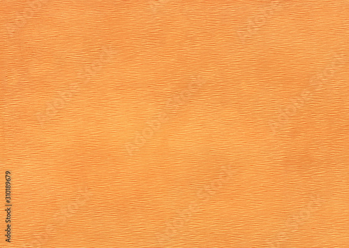 Orange colored paper with textured pattern.Texture or background
