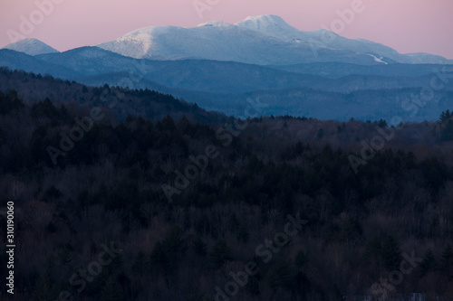 Sunset, Mount Mansfield, VT, USA © John