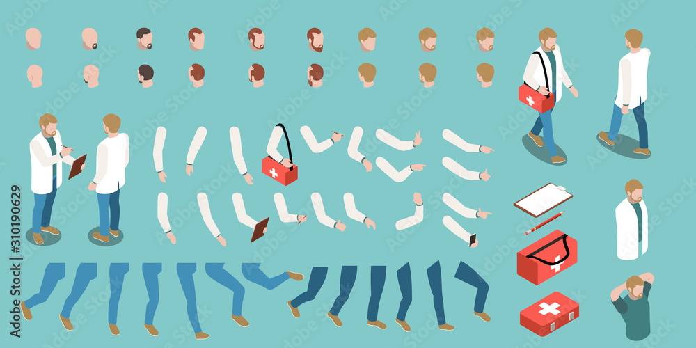Isometric Character Constructor Isometric Character Constructor