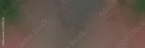 dim gray, dark slate gray and very dark blue colored vintage abstract painted background with space for text or image. can be used as header or banner