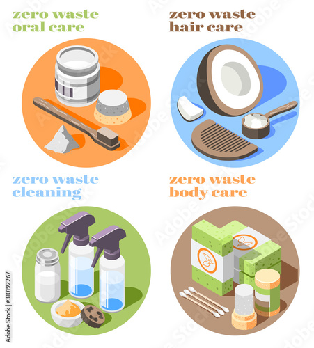 Zero Waste Isometric Set